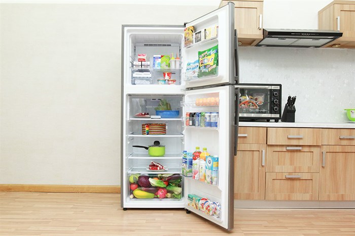 Tủ lạnh Sharp 314 lít SJ-X315E Màu Bạc