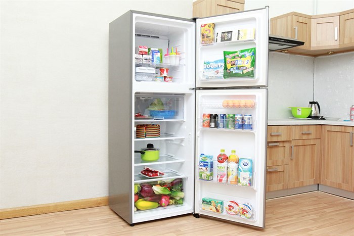 Tủ lạnh Sharp 314 lít SJ-X315E Màu Bạc