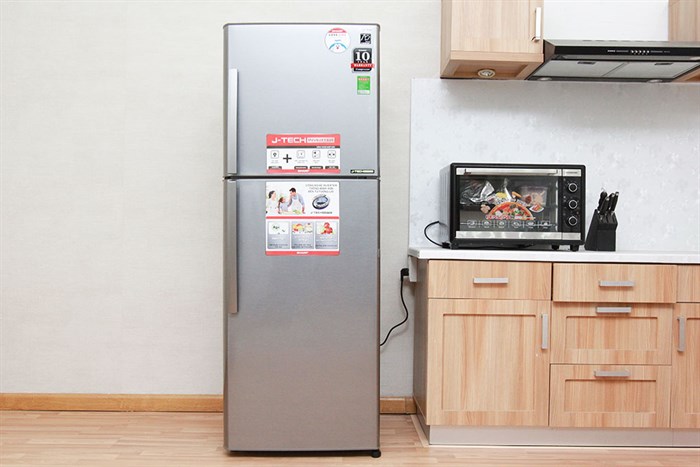 Tủ lạnh Sharp 314 lít SJ-X315E Màu Bạc