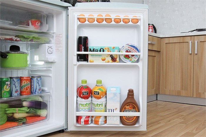 Tủ lạnh Aqua 90 lít AQR-95AR Màu Xanh ngọc