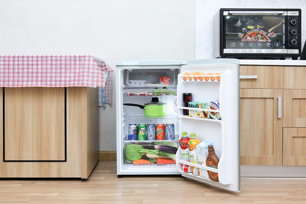 Tủ lạnh Aqua 90 lít AQR-95AR Màu Xanh ngọc