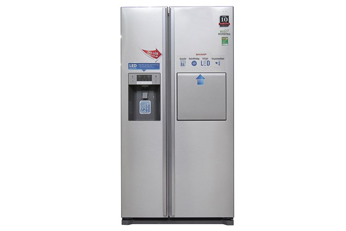 Tủ lạnh Sharp SJ-X60LWB 608 lít Màu Inox