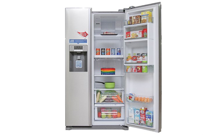 Tủ lạnh Sharp SJ-X60LWB 608 lít Màu Inox