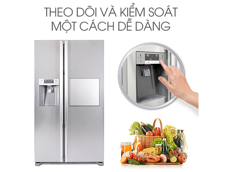 Màn hình cảm ứng hiển thị đèn LED