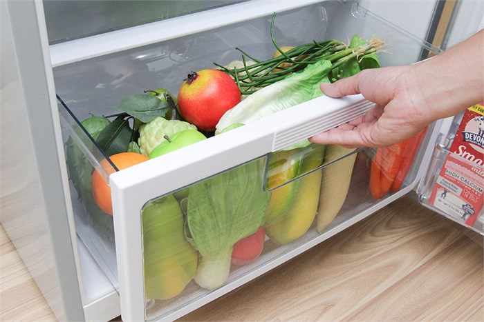 Tủ lạnh Hitachi Inverter 335 lít R-V400PGV3D-SLS Màu Bạc