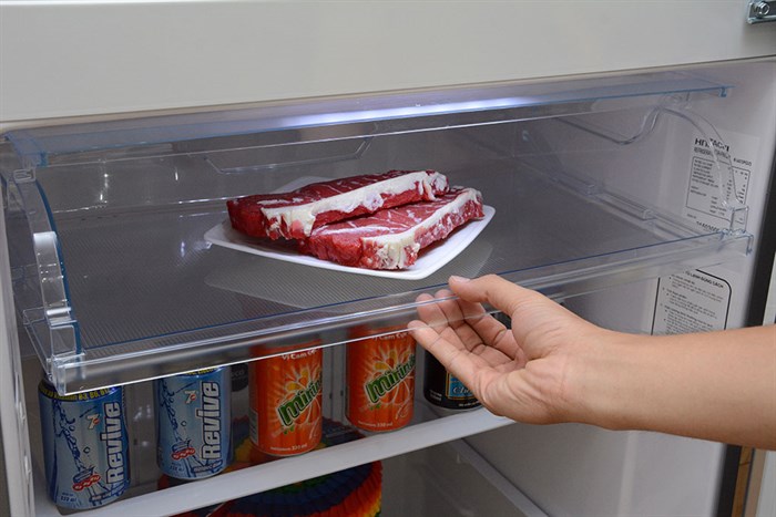 Tủ lạnh Hitachi 395 lít R-V470PGV3 INX Màu Inox