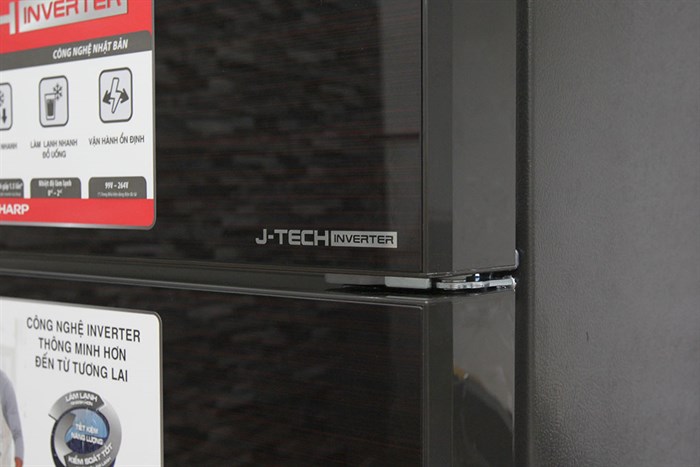 Tủ lạnh Sharp Inverter 397 lít SJ-XP400PG