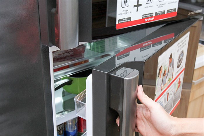 Tủ lạnh Sharp Inverter 397 lít SJ-XP400PG