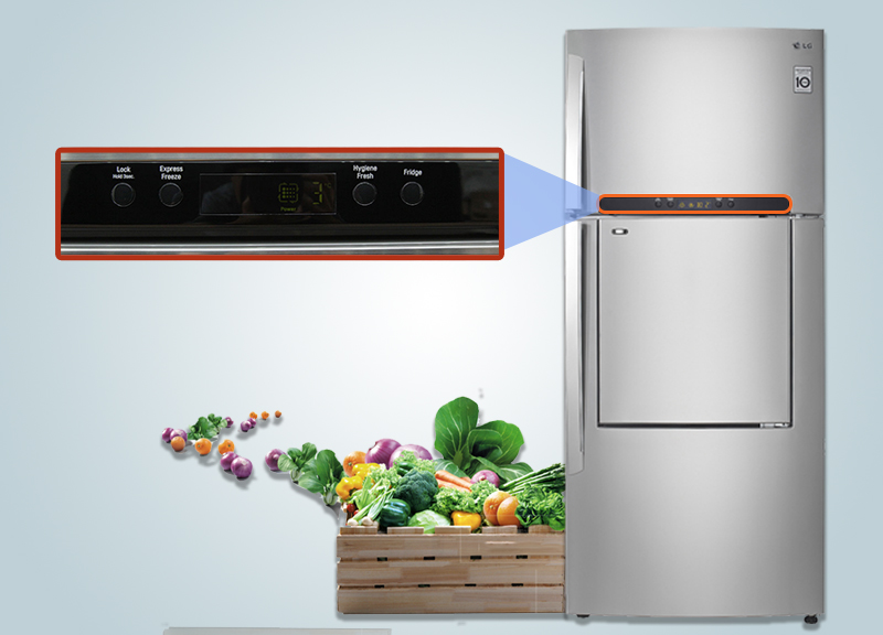 Với bảng điều khiển bên ngoài, bạn sẽ dễ dàng tùy chỉnh các chế độ của tủ lạnh hơn Với bảng điều khiển bên ngoài, bạn sẽ dễ dàng tùy chỉnh các chế độ của tủ lạnh hơn