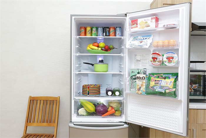 Tủ lạnh Panasonic NR-BR347XSVN 308 lít Màu Xám