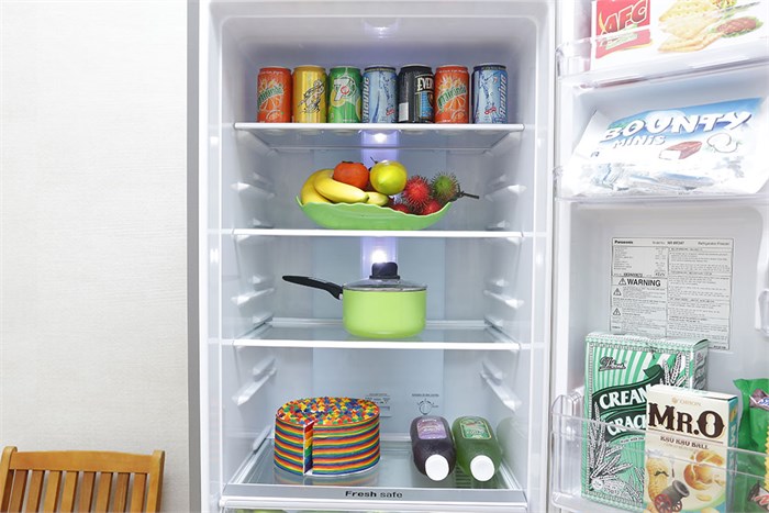 Tủ lạnh Panasonic NR-BR347XSVN 308 lít Màu Xám