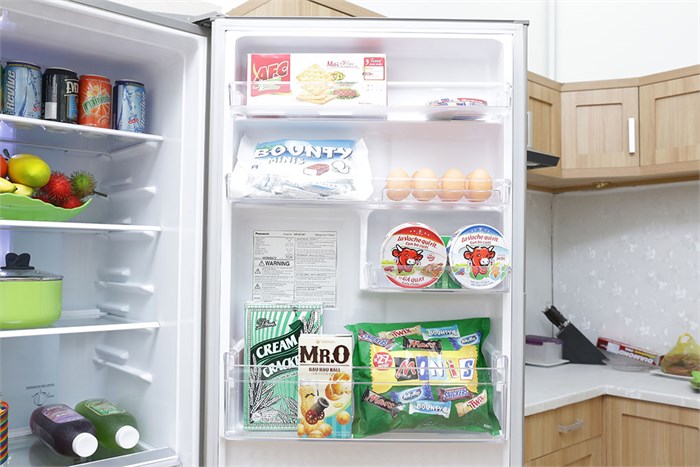 Tủ lạnh Panasonic NR-BR347XSVN 308 lít Màu Xám