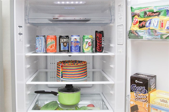 Tủ lạnh Hitachi 365 lít R-V440PGV3-INX Màu Inox