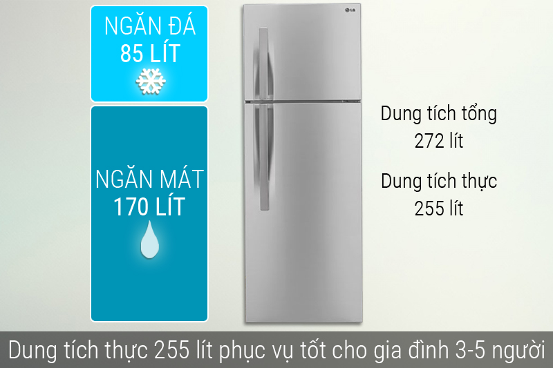 Dung tích tủ lạnh