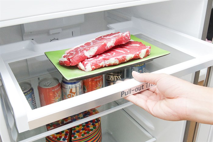 Tủ lạnh LG Inverter 255 lít GN-L275BS Màu Xám