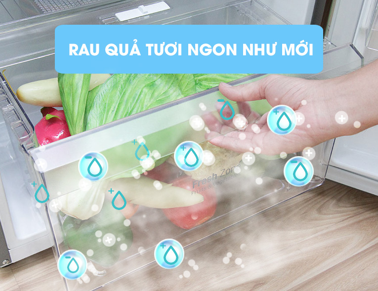 Ngăn rau củ duy trì độ ẩm tối ưu