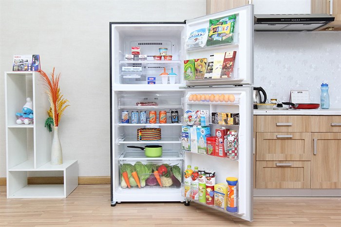 Tủ lạnh Mitsubishi Electric Inverter 346 lít MR-F42EH-SLW Màu Bạc