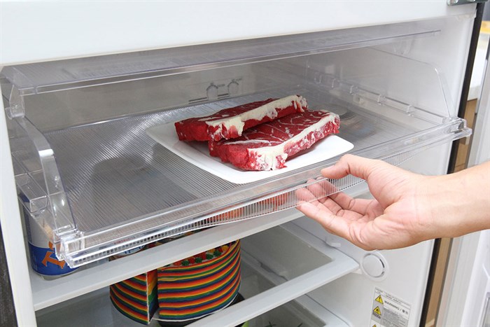 Tủ lạnh Mitsubishi Electric Inverter 346 lít MR-F42EH-SLW Màu Bạc