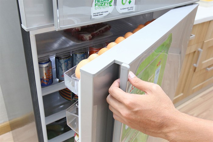 Tủ lạnh Mitsubishi Electric Inverter 346 lít MR-F42EH-SLW Màu Bạc