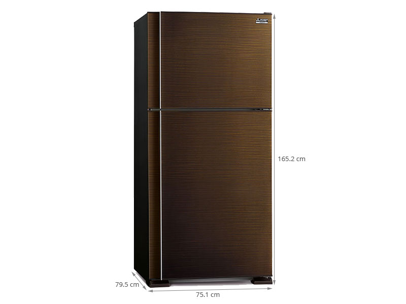 Thông số kỹ thuật Tủ lạnh Mitsubishi Electric 460 lít MR-F55EH-BRW