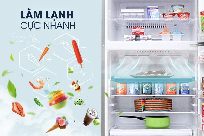 Ngăn làm lạnh kép Dual Cooling Zone