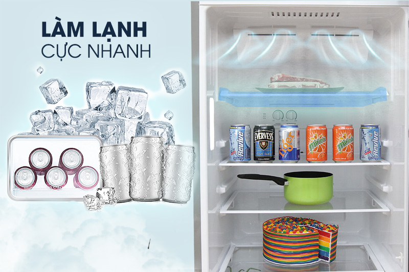 Dual Cooling Zone làm lạnh cực nhanh