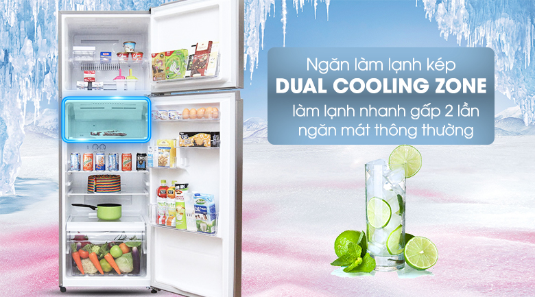 Ngăn làm lạnh nhanh - Dual Cooling Zone Ngăn làm lạnh nhanh - Dual Cooling Zone