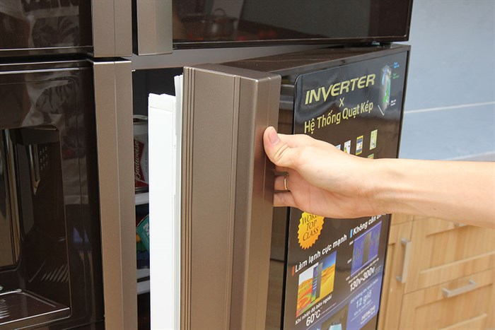 Tủ lạnh Hitachi Inverter 540 lít R-W660FPGV3X GBW Màu Nâu