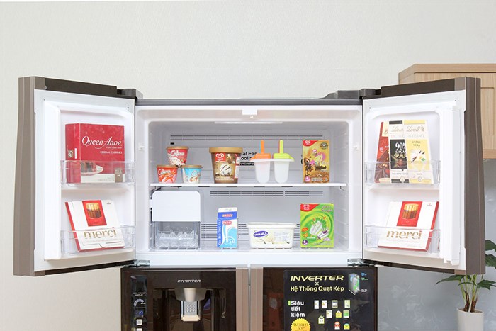 Tủ lạnh Hitachi Inverter 540 lít R-W660FPGV3X GBW Màu Nâu