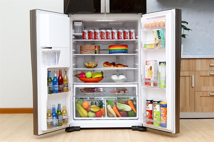 Tủ lạnh Hitachi Inverter 540 lít R-W660FPGV3X GBW Màu Nâu