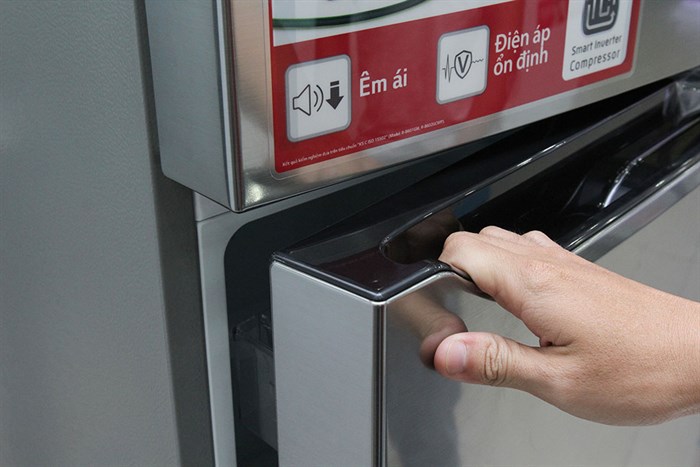 Tủ lạnh LG Inverter 208 lít GN-L225PS Màu Bạc