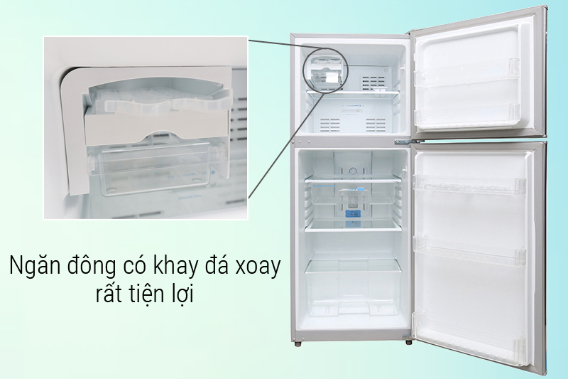 Ngăn đông có khay đá xoay