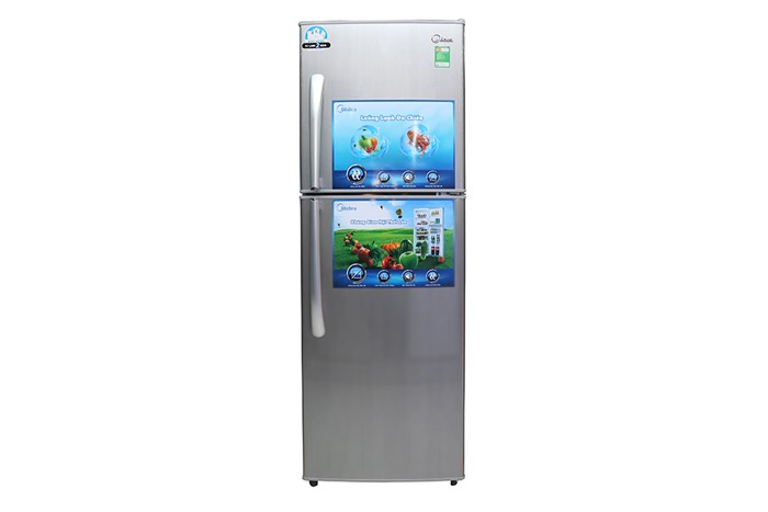 Tủ lạnh Midea 228 lít HD-296FW(N) Màu Xám