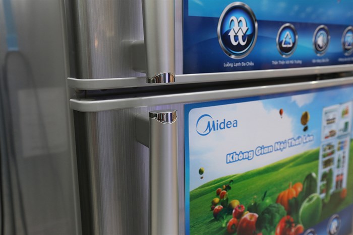 Tủ lạnh Midea 228 lít HD-296FW(N) Màu Xám