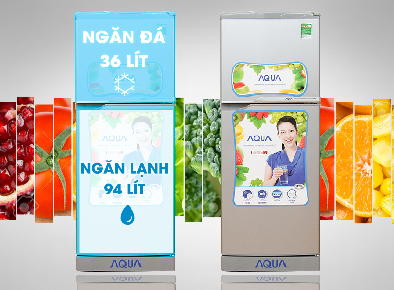 Thiết kế Tủ lạnh Aqua 130 lít AQR-145AN