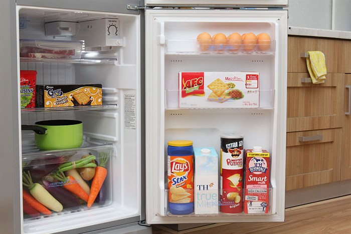 Tủ lạnh Aqua 130 lít AQR-145AN Màu Bạc