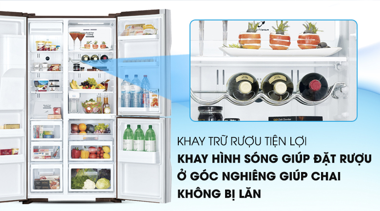 Tủ lạnh Hitachi Inverter 584 lít R-M700AGPGV4X DIA