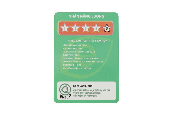 Tủ lạnh Hitachi Inverter 584 lít R-M700AGPGV4X DIA Màu Nâu