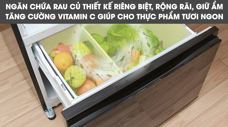 Tủ lạnh Mitsubishi Electric Inverter 414 lít MR-V50EH-BRW