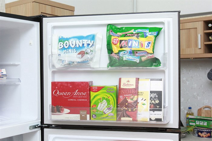 Tủ lạnh Mitsubishi Electric Inverter 414 lít MR-V50EH-BRW Màu Nâu