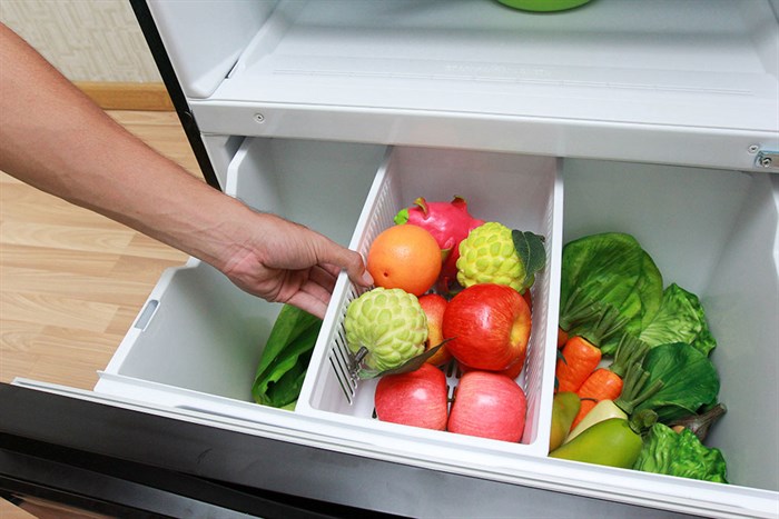 Tủ lạnh Mitsubishi Electric Inverter 414 lít MR-V50EH-BRW Màu Nâu