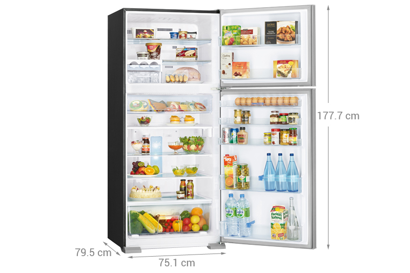 Tủ lạnh Mitsubishi Electric MR-F62EH-BRW