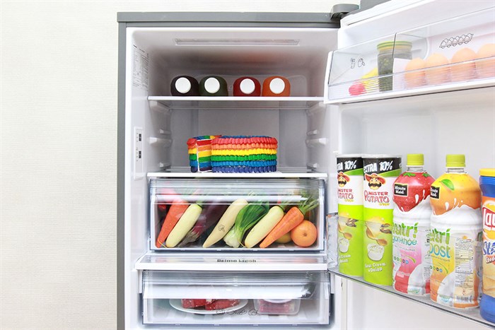 Tủ lạnh Panasonic Inverter 255 lít NR-BV288QSVN Màu Xám