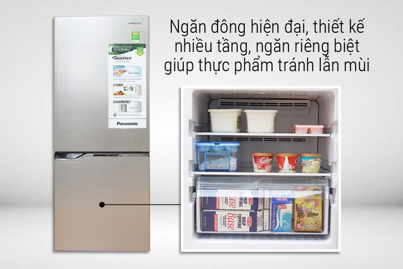 Ngăn đông dưới dung tích lớn