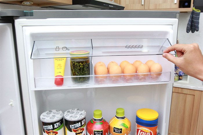 Tủ lạnh Panasonic Inverter 255 lít NR-BV288QSVN Màu Xám