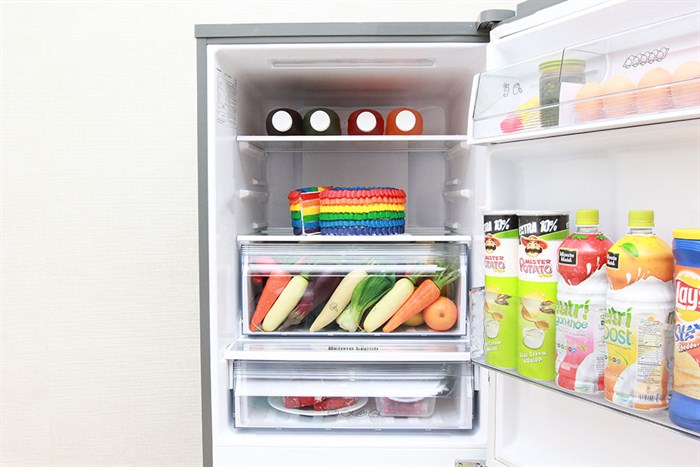 Tủ lạnh Panasonic Inverter 255 lít NR-BV288XSVN Màu Xám