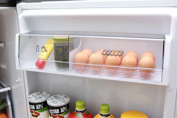 Tủ lạnh Panasonic Inverter 255 lít NR-BV288XSVN Màu Xám