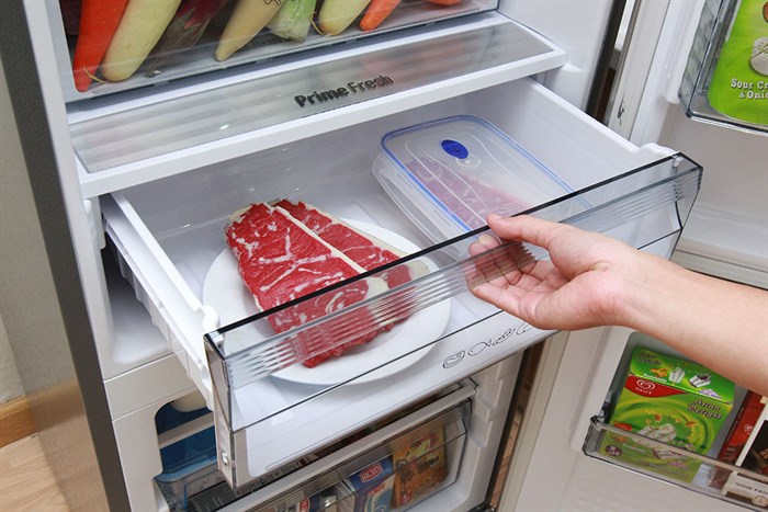 Tủ lạnh Panasonic Inverter 255 lít NR-BV288XSVN Màu Xám