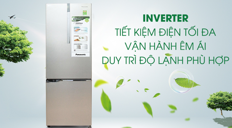 Tủ lạnh Panasonic Inverter 290 lít NR-BV328XSVN