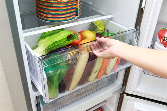 Tủ lạnh Panasonic Inverter 290 lít NR-BV328XSVN Màu Xám